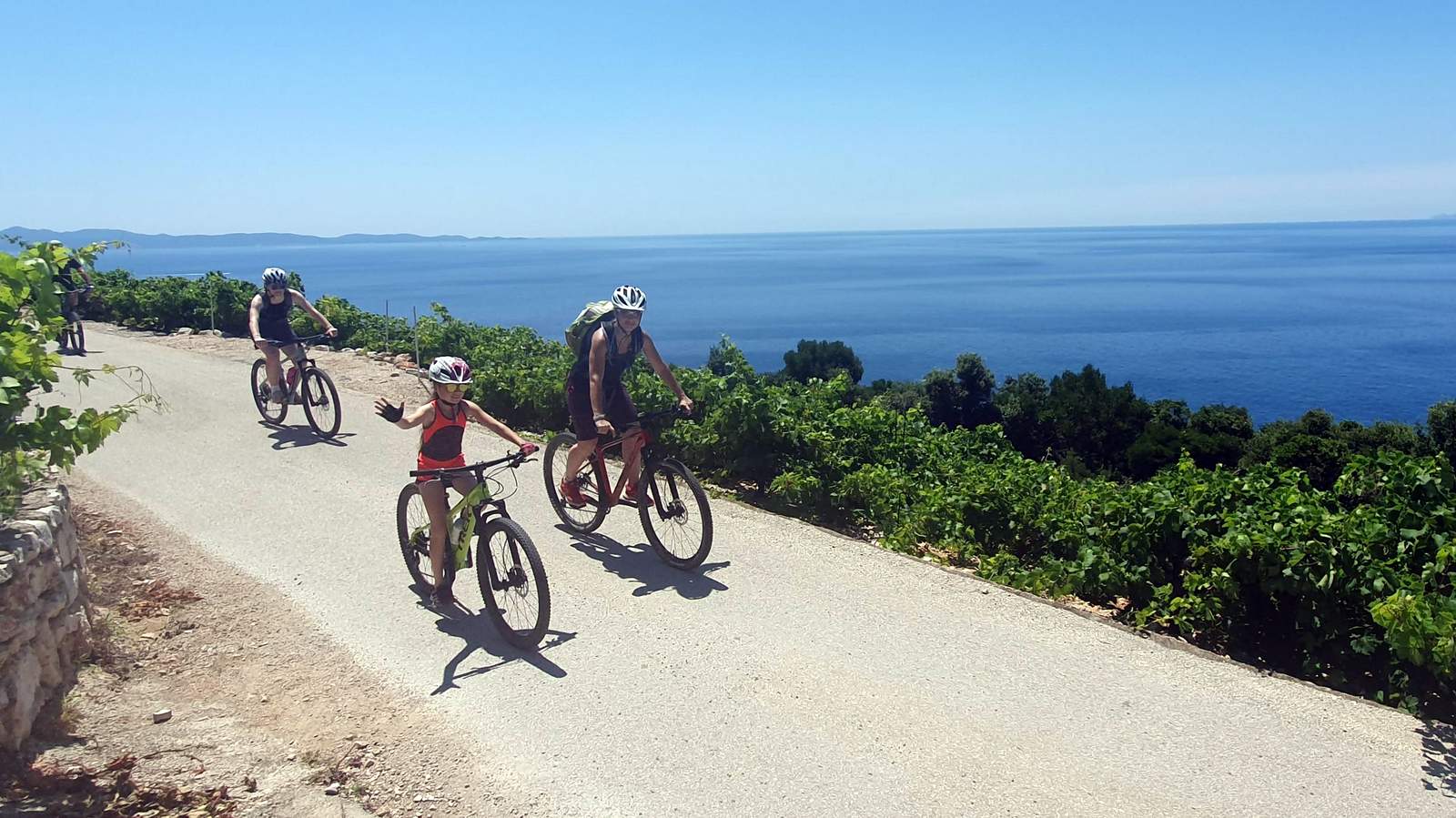 Chorvatsko na kole pro aktivní rodinky