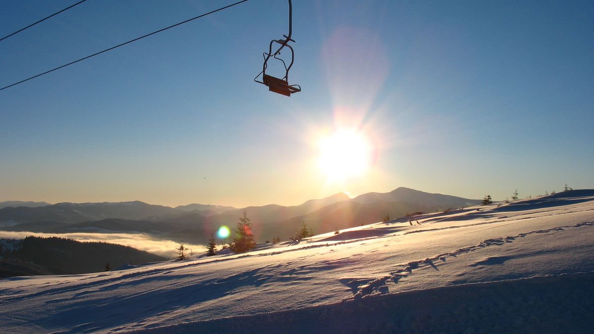 Ukrajina - lyžování na Dragobratu a v Bukovelu
